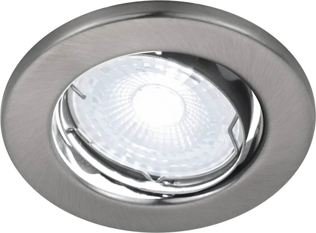 Nordlux Canis 5 Pack Faretti LED 6500K Nichel Spazzolato Dimmerabili
