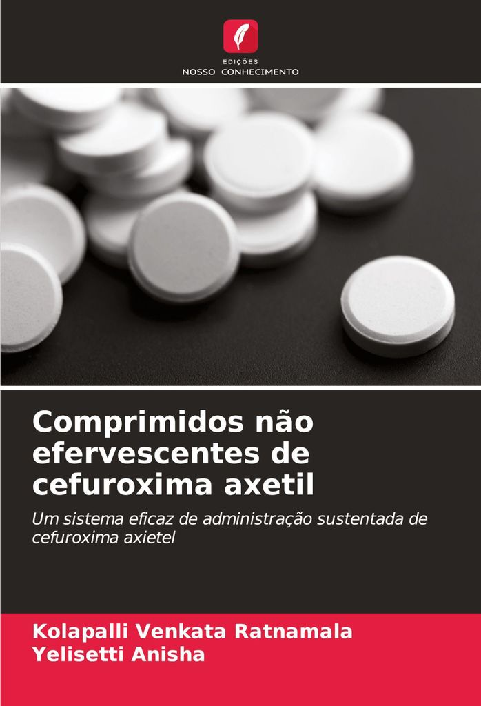 Comprimidos não efervescentes de cefuroxima axetil