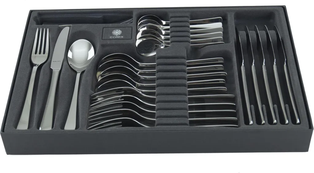 Servizio Posate Solex Karina 30 pz Acciaio Inox Design Tedesco per 6