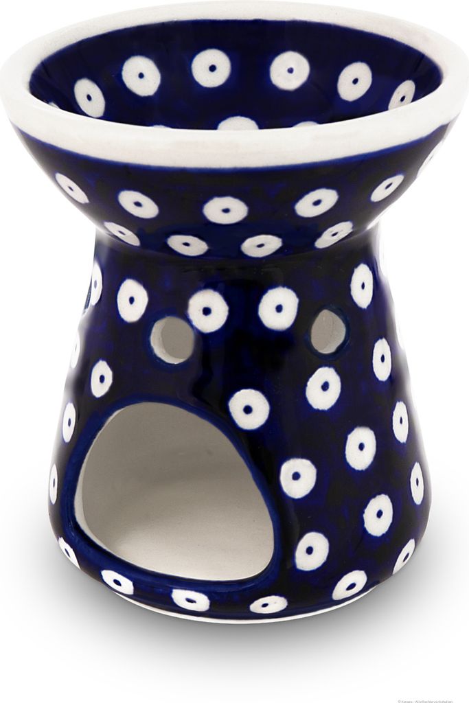 Original Bunzlauer Keramik Aromalampe Duftlampe Öllampe Ø8,9 cm, H=10,4cm Design 42