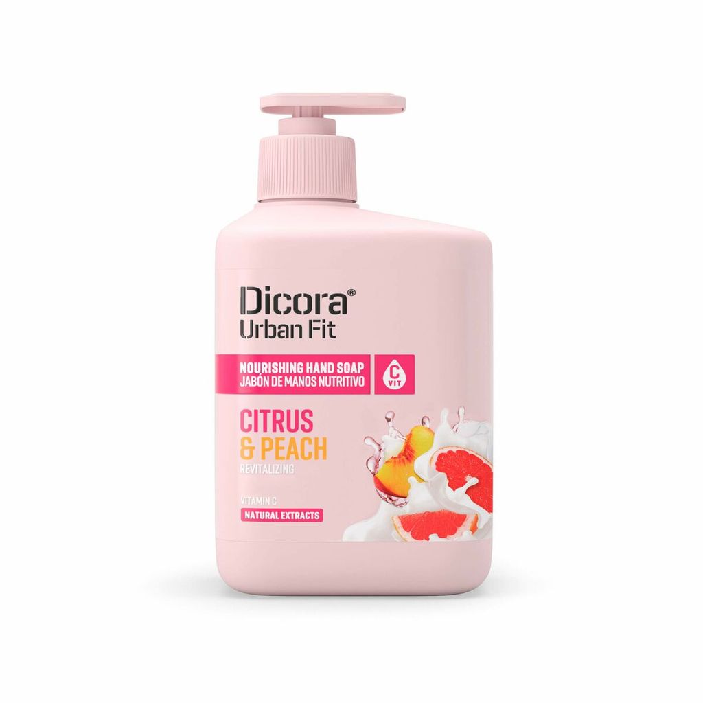 DICORA nährendes Handseife mit Vitamin C, Zitrus-, und Pfirsichextrakt 500ml