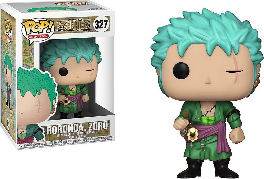 Funko Pop! Animation One Piece Roronoa Zoro + Pop Beschützer