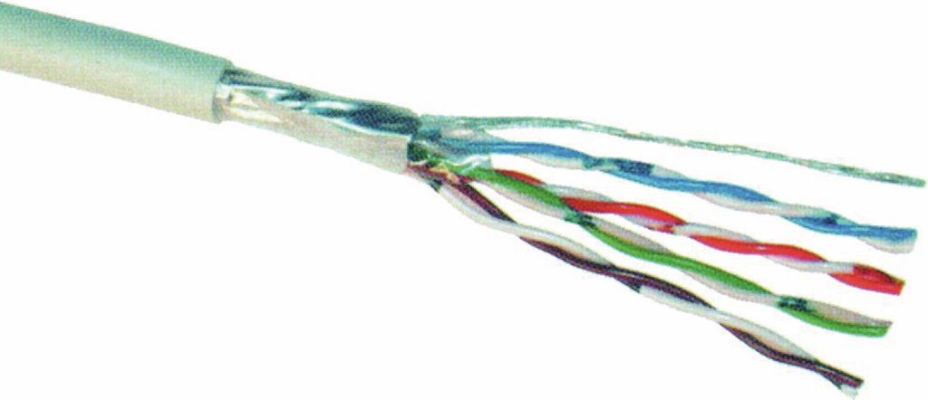 S-IMPULS CAT.5e Verlegekabel, 100m, weiß