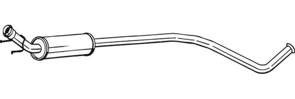 Réduisez le bruit moteur avec le silencieux BOSAL 287-287 OE 1717JK