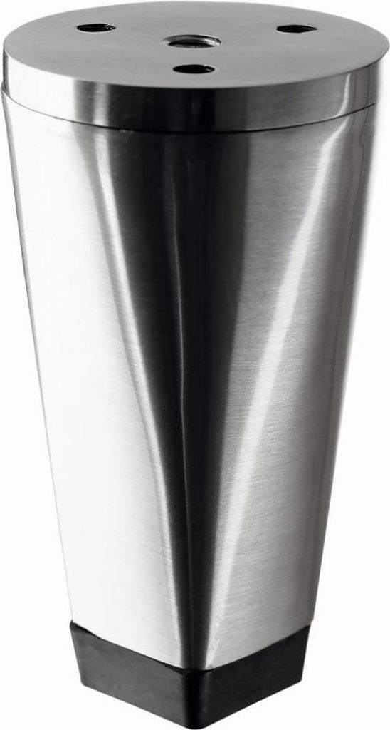 Hettich Möbelfuß Neiva Edelstahl-Optik Ø 50 x 100 mm Produktbild 