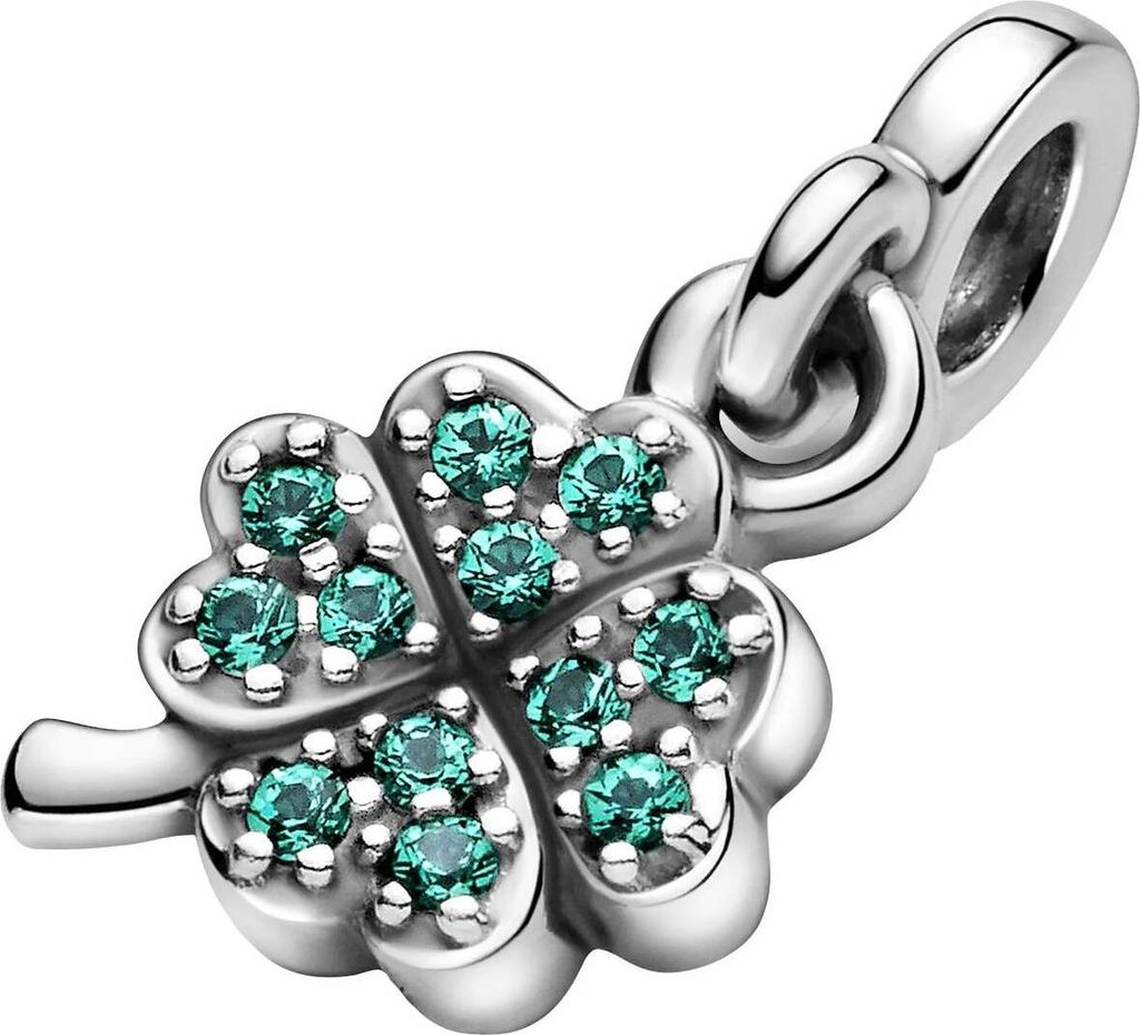 Pandora Damen Charm Vierblättriges Kleeblatt Silber Produktbild 3
