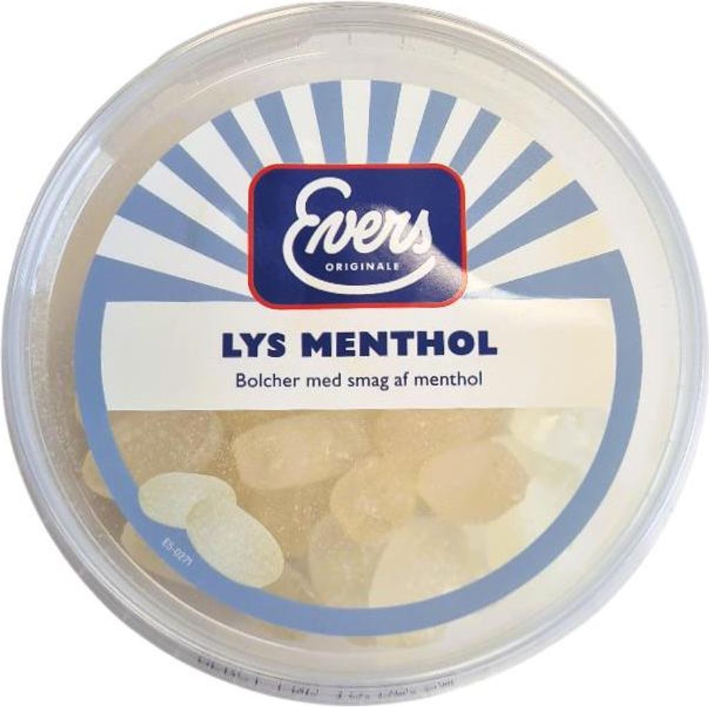 Evers Lys Menthol 180g