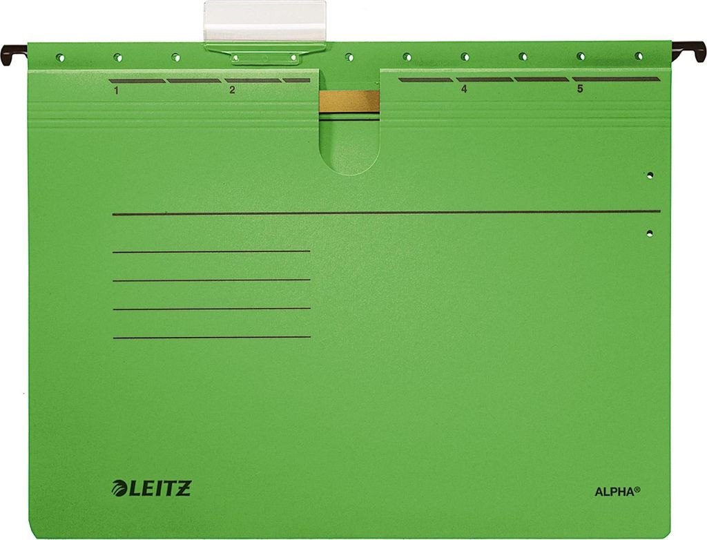 Leitz Hängehefter 19843055 grün 5 St./Pack.
