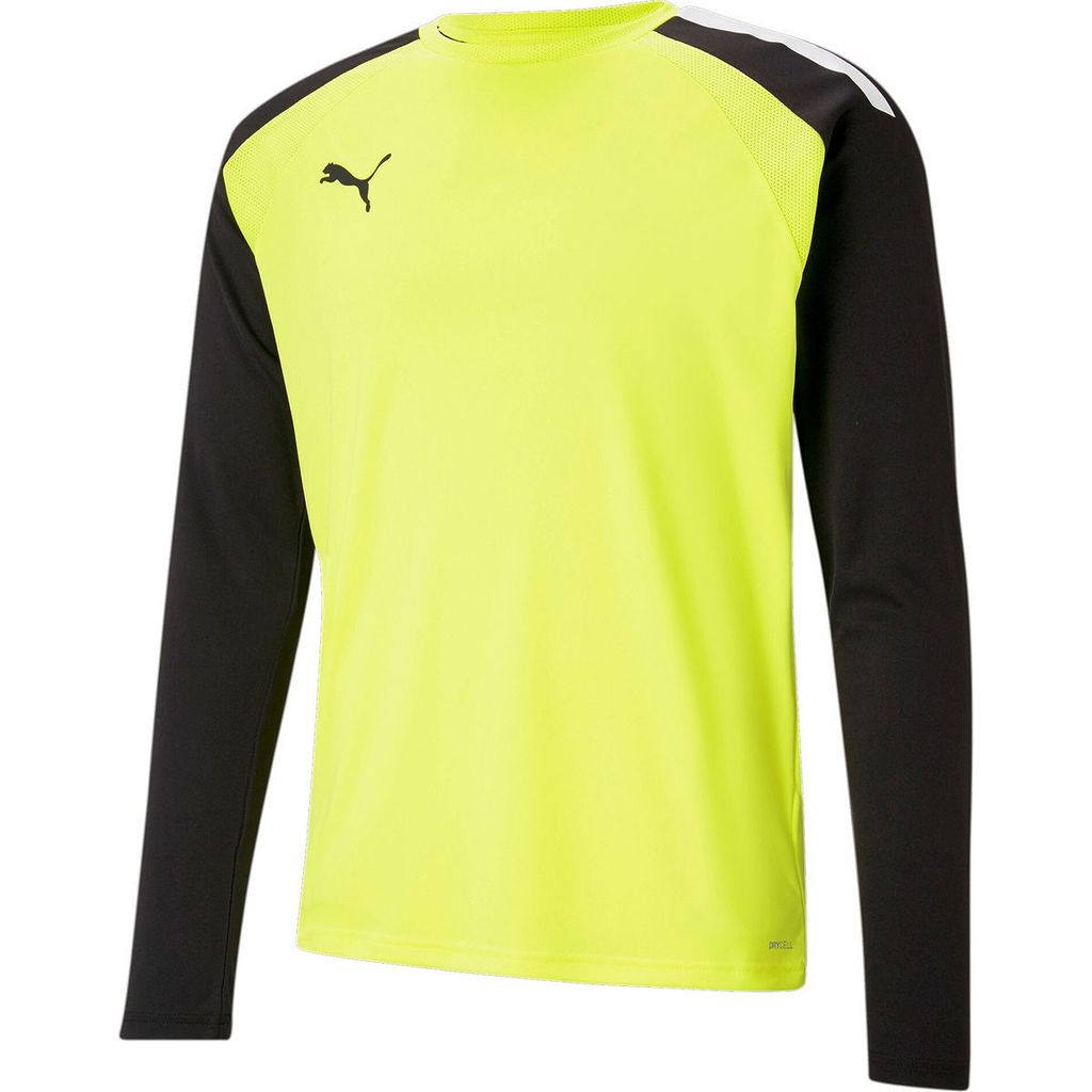Puma Teampacer Tw-Trikot Langarm Kinder - Neongelb / Schwarz