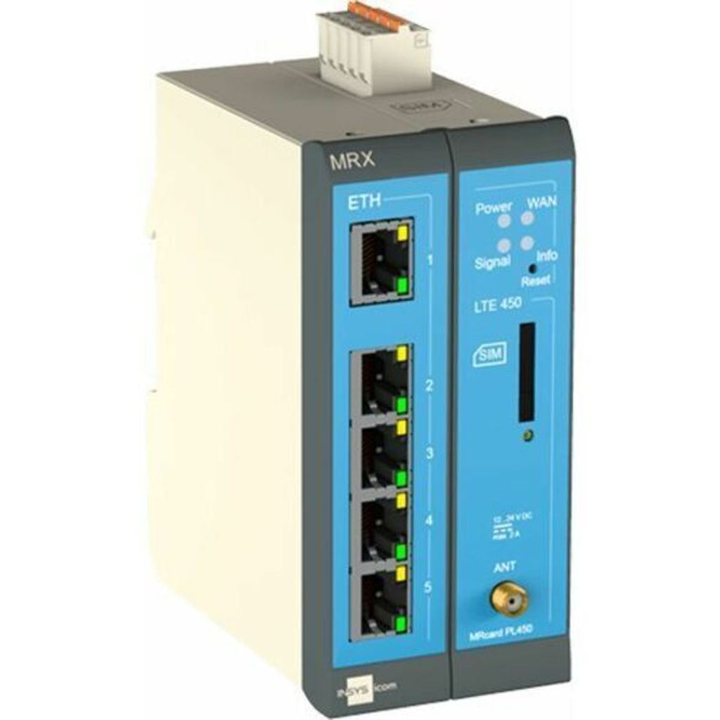 INSYS icom MRX2 1.0 LAN modularer LAN-LAN-Router VPN-Option