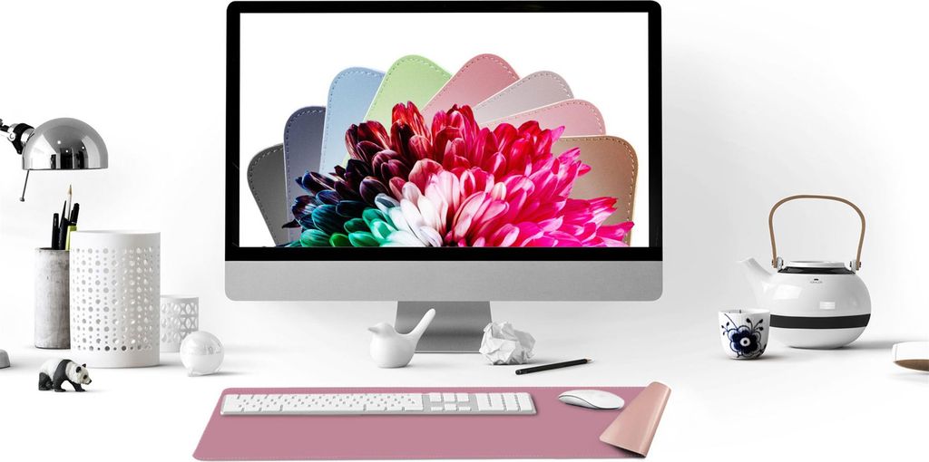 MOSH Doppelseitige Tischmatte lila/rosa S