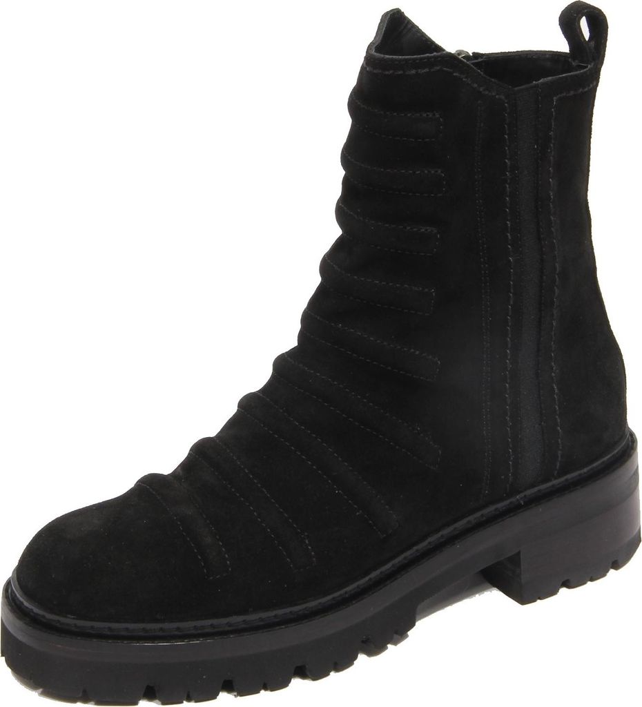 G3696 stivaletto donna PONS QUINTANA black suede boots women