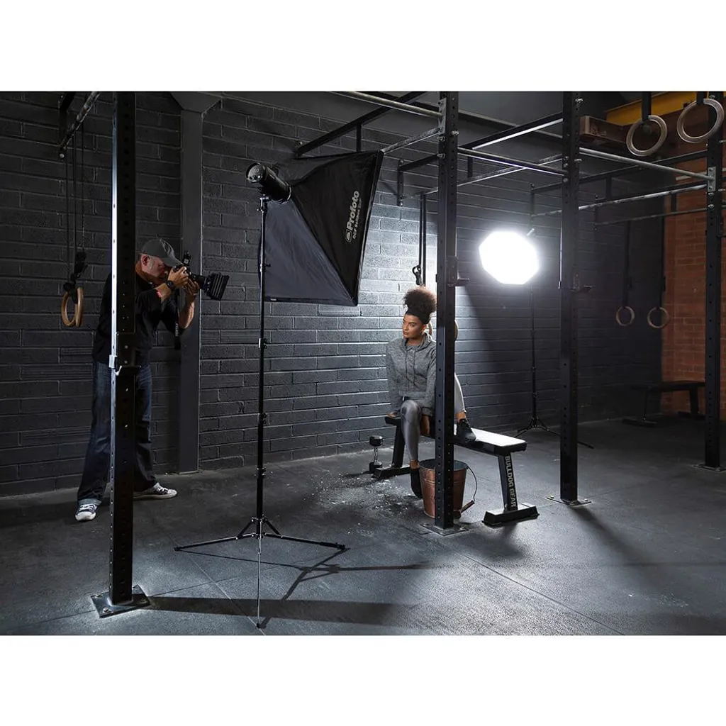 Manfrotto Nano Plus Stand Trépied d'Éclairage Noir MS0490A Compact - 9