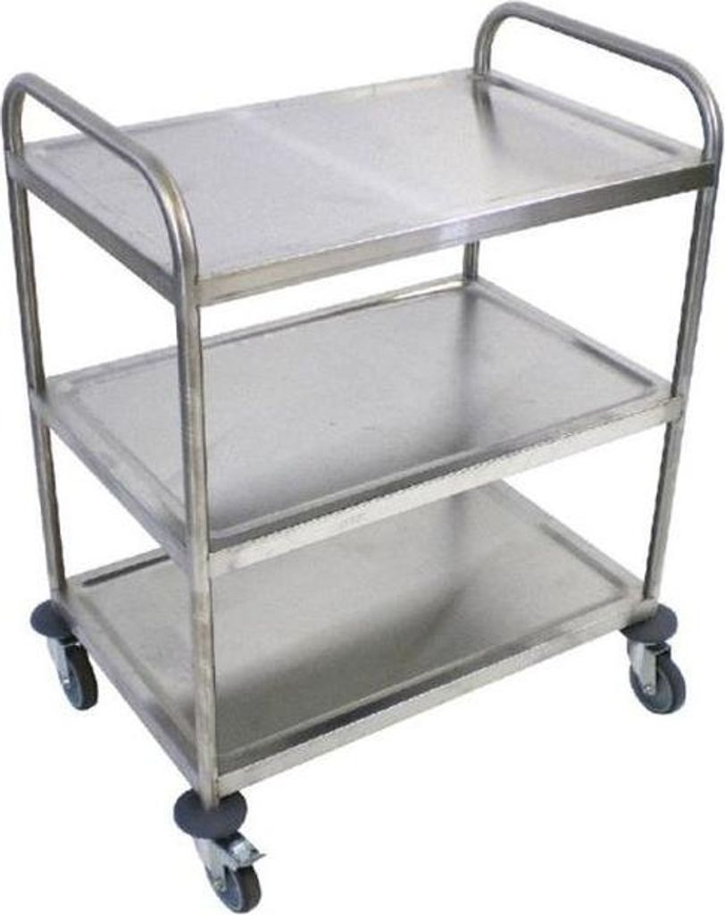 Craven Edelstahl Servierwagen 3 Etagen