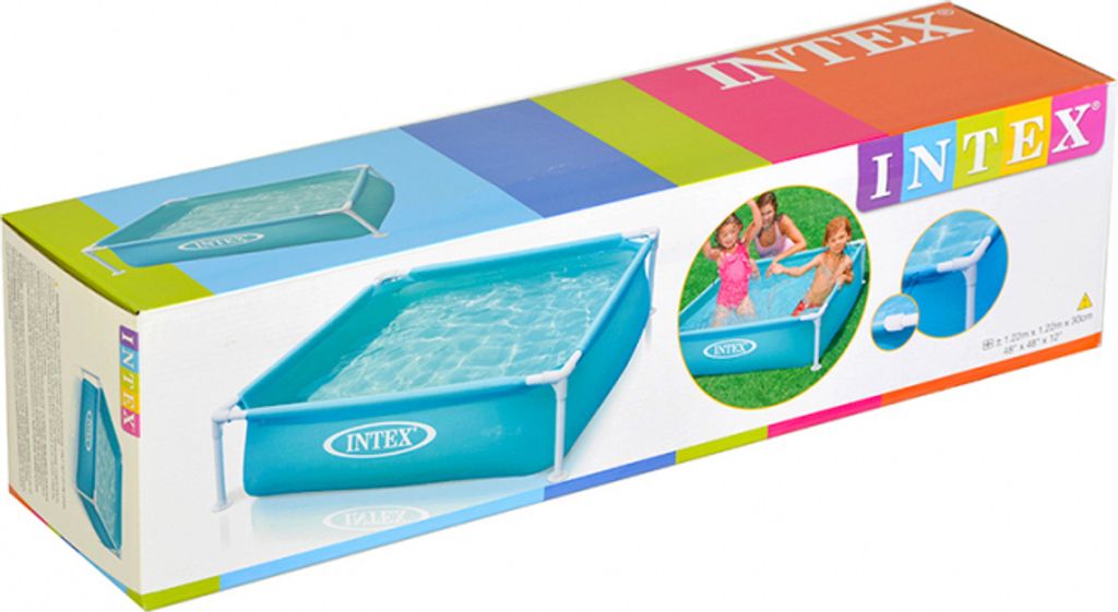 INTEX Schwimmbecken Mini Frame 122 x 122 x 30 cm 57173NP Produktbild 11