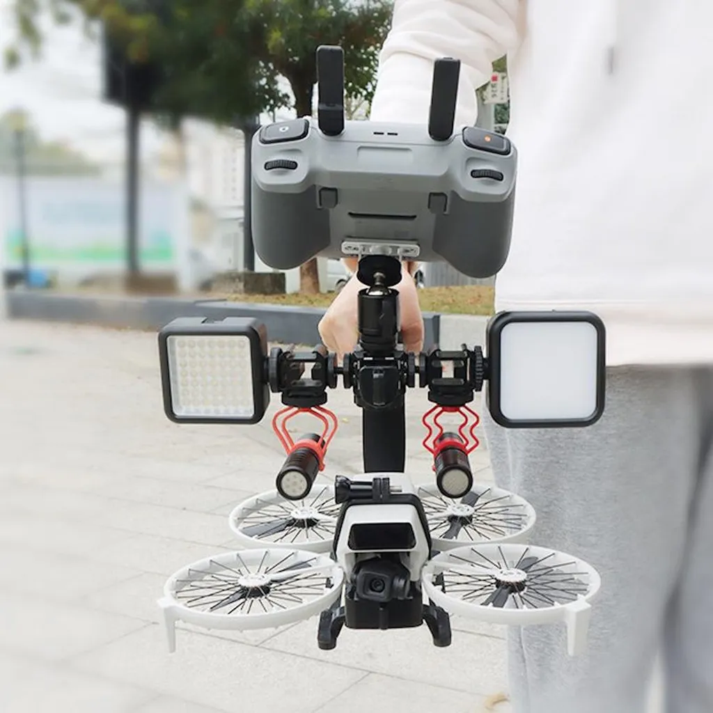 Support de Vue au Sol pour DJI Flip Kit de Stabilisation Extension Manuelle