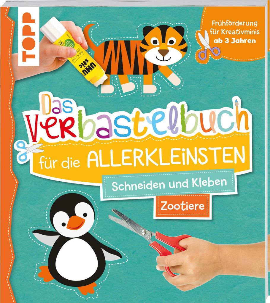 Das Verbastelbuch für die Allerkleinsten. Schneiden und Produktbild 
