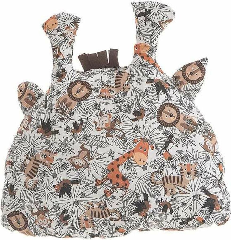 Kissen gedruckt Giraffe 35 x 34 cm