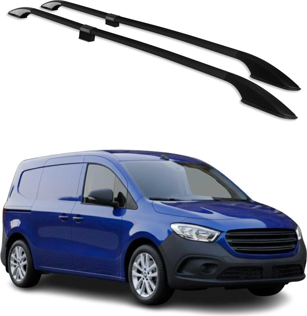 Barres de toit longitudinales pour Mercedes Citan 2021-2025 Image du produit 