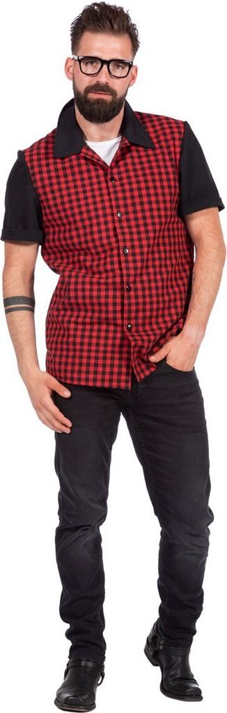 Rockabilly Hemd Bobby Größe: 48