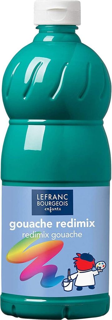 LEFRANC BOURGEOIS Gouachefarbe 1.000 ml smaragdgrün Produktbild 