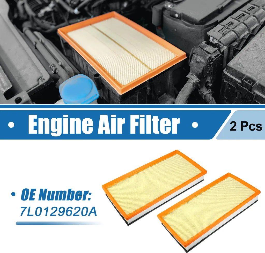 Double filtre à air 7L0129620A haute capacité pour VW Touareg 3.6L
