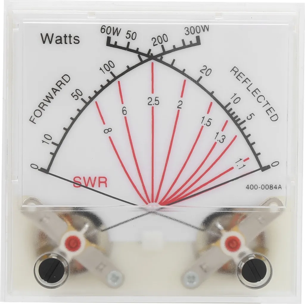 Évitez les pannes d'émetteur avec ce Wattmètre SWR Double Aiguille 300W