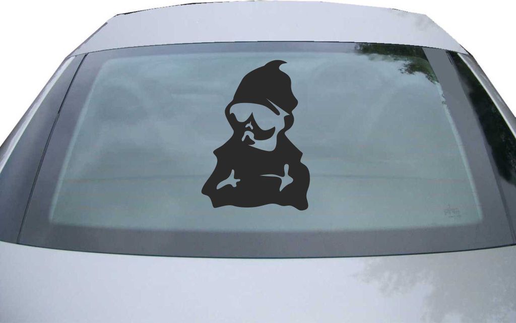 Indigos UG - Aufkleber Heckscheibe & Motorklappe DE6207 - schwarz - 600x432 mm - beby on bord - Auto Scheiben Fenster Heckklappe Tuning Racing JDM ...