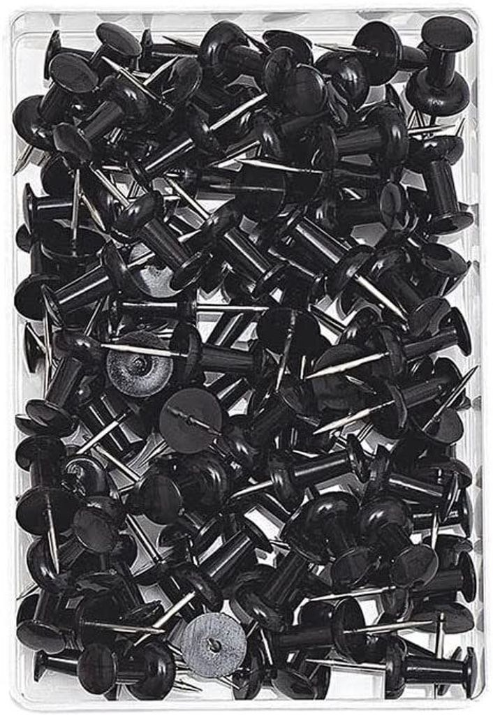 WEDO Pinnwand-Nadeln schwarz 100 Stück