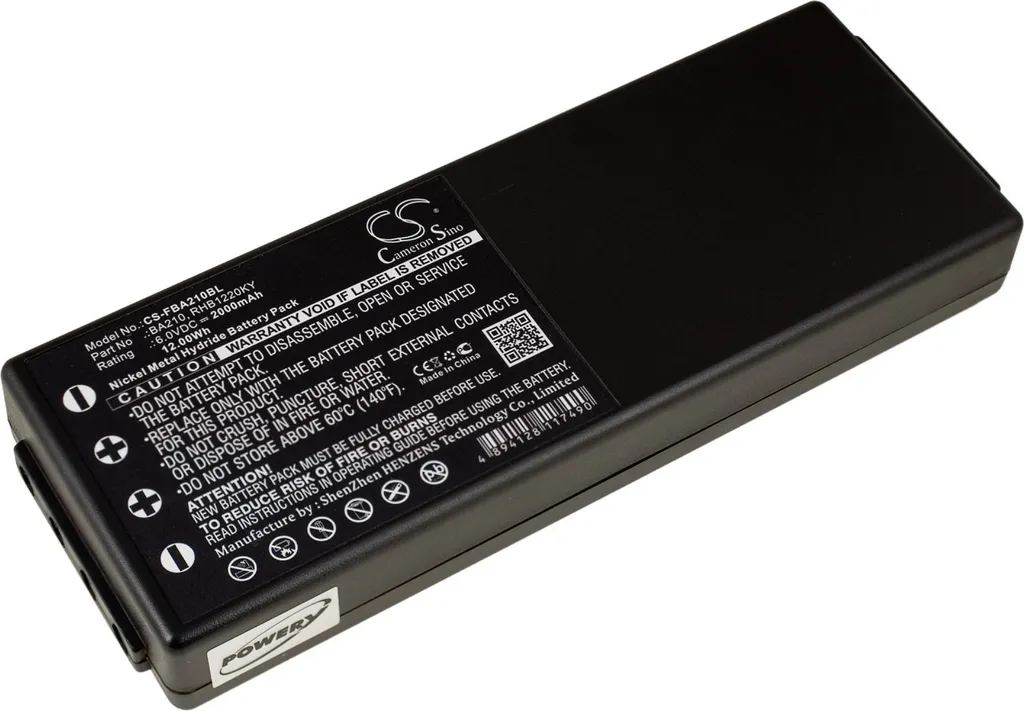 Batterie de Rechange HBC Radiomatic BA213020 pour Commande de Grue