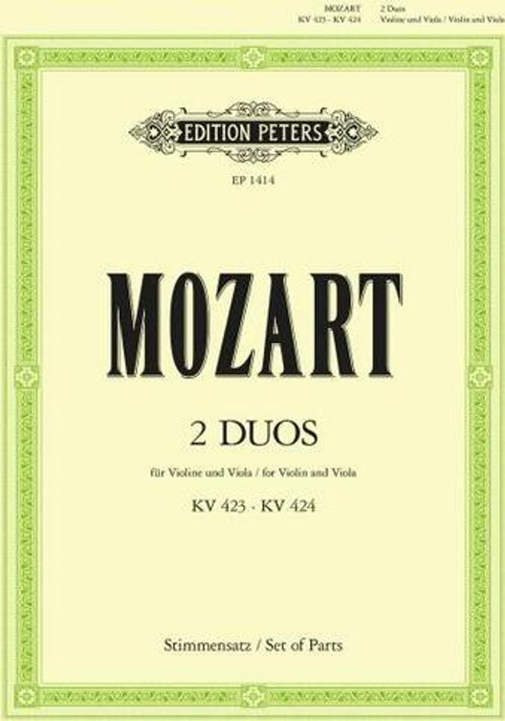 2 Duos für Violine und Viola