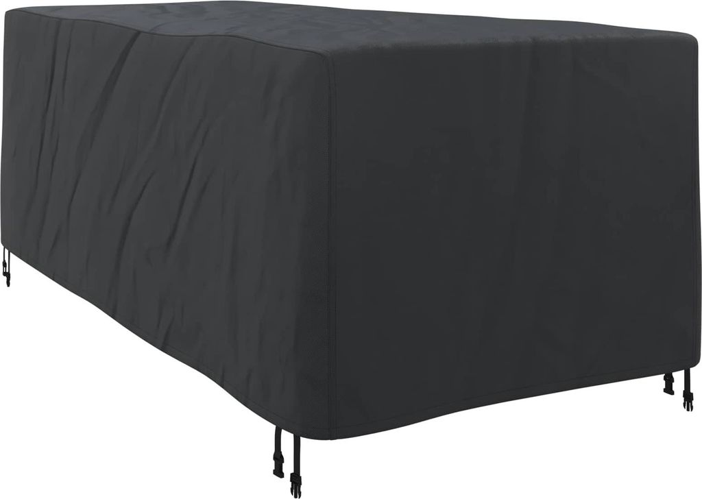 Loungerhülle Uni Schwarz 205 x 100 x 70 cm Stoff