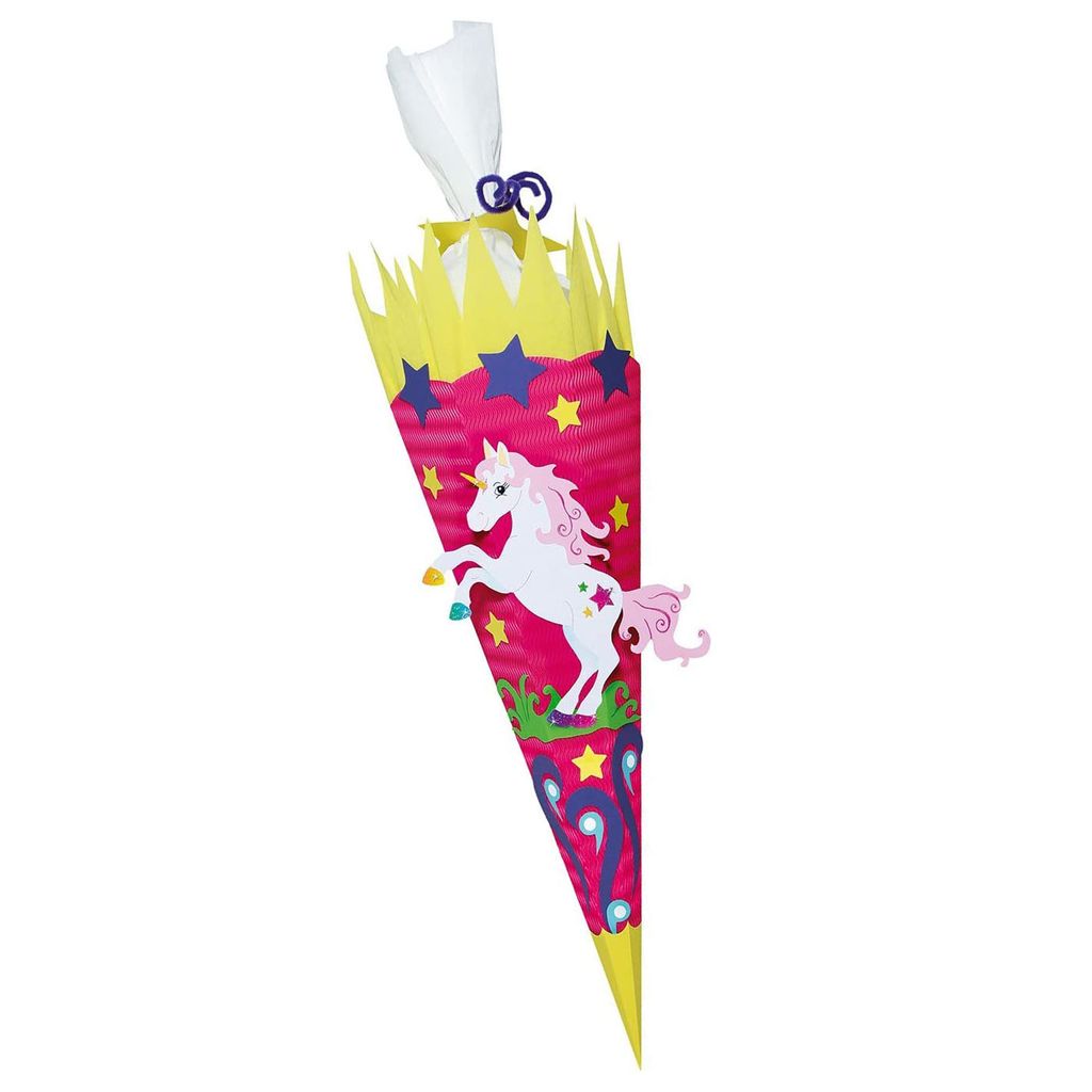 Schultüte Bastelset Einhorn von URSUS Produktbild 