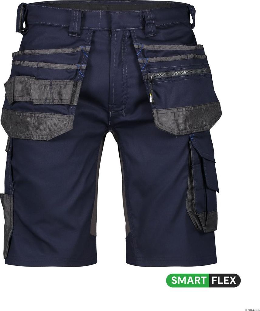 DASSY Arbeitsshorts TRIX Bermuda Gr. 60 nachtblau/anthrazit