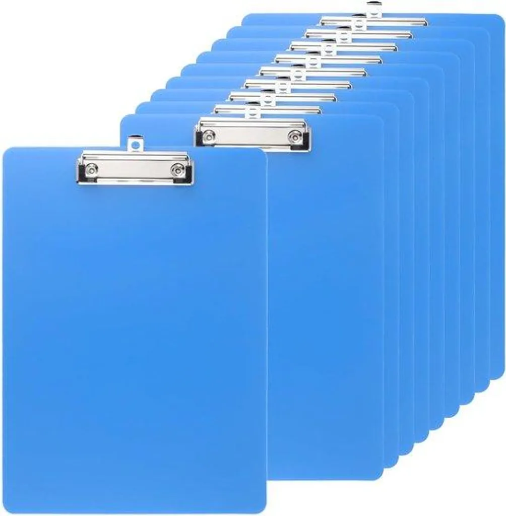 Feuilles autocollantes bleues A4 pour fournitures de bureau 31x22 cm