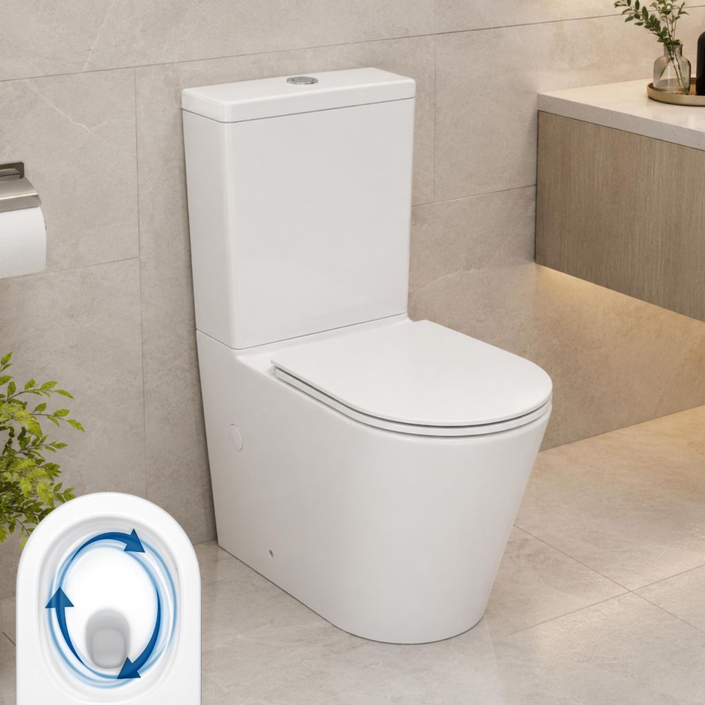 AQUA for you | Stand-WC – Cersanit Bonica Pro Oval - Produktbild 