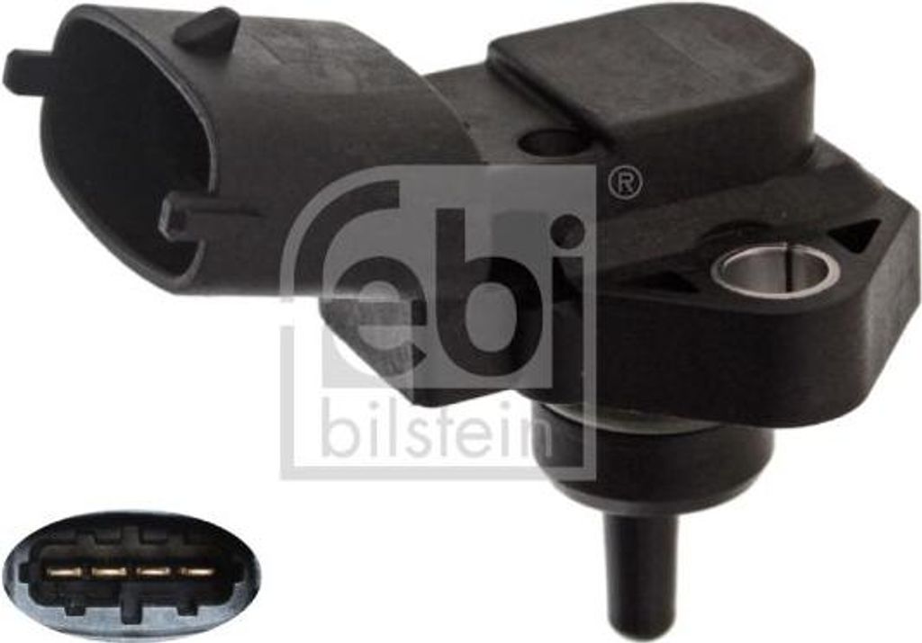 FEBI BILSTEIN 45473 Saugrohrdrucksensor OE 1920CF kompatibel mit Toledo, Corolla, 407, Astra H, Boxer, Daily, Ducato, Jumper