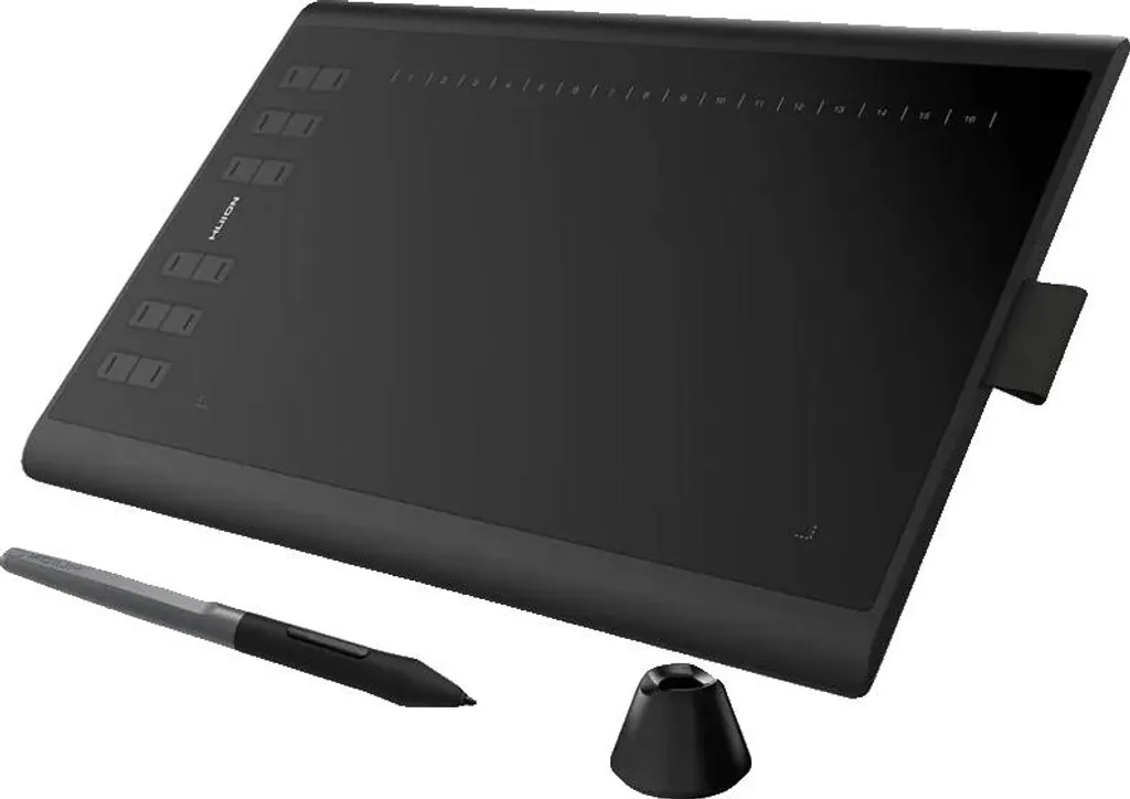 Tablette graphique 12 touches personnalisables H1060P-OTG stylet sans pile
