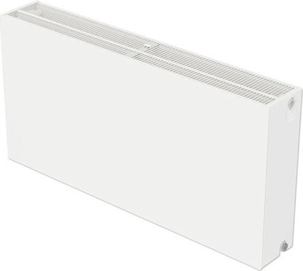 Rotheigner Planheizkörper Typ 3K (33) 6-fach (unten rechts oder seitlich) 500 x 1600 mm weiß ohne Befestigungslaschen