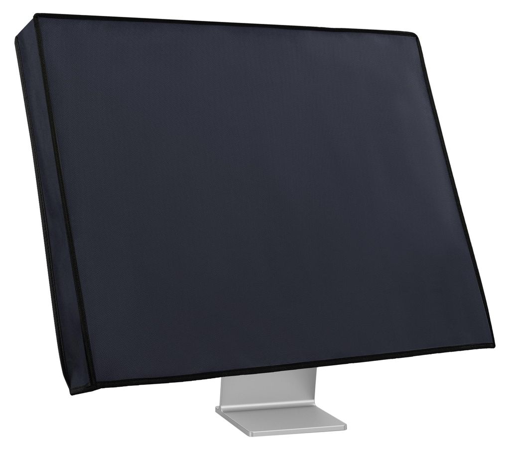 kwmobile Schutzhülle kompatibel mit 31-32" Monitor - Hülle PC Bildschirm - Computer Cover Case - Dunkelblau