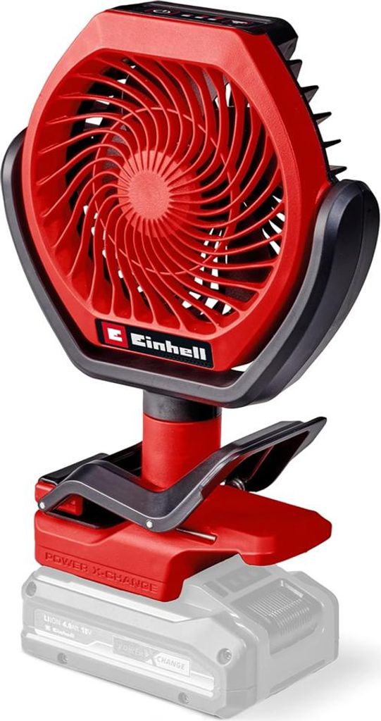 Einhell GC-CF 18/110 Li-Solo Akku-Ventilator 3 Stufen, Brushless Motor