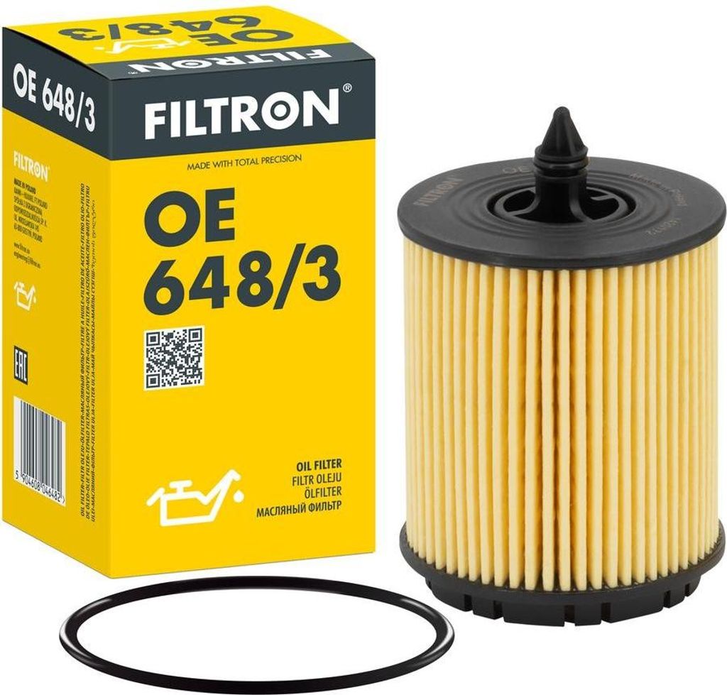 Ölfilter FILTRON OE 648/3 Filtereinsatz für OPEL ZAFIRA B (A05) INSIGNIA Caravan Astra G CC (T98) Zafira A (T98) Vectra C Caravan (Z02) INSIGNIA