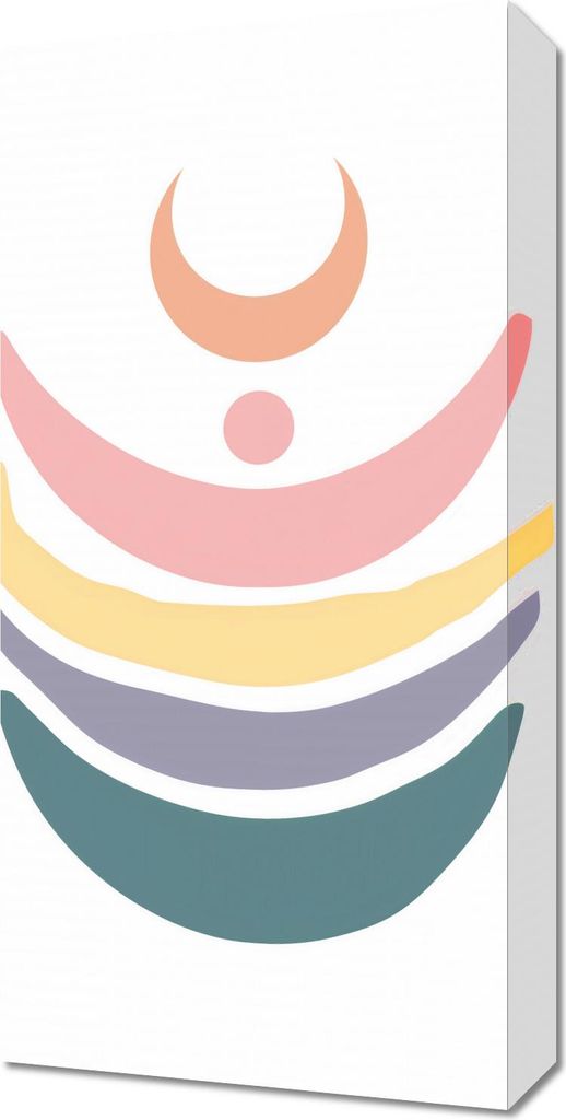 Bild 30x60cm Serenade der Mondnacht