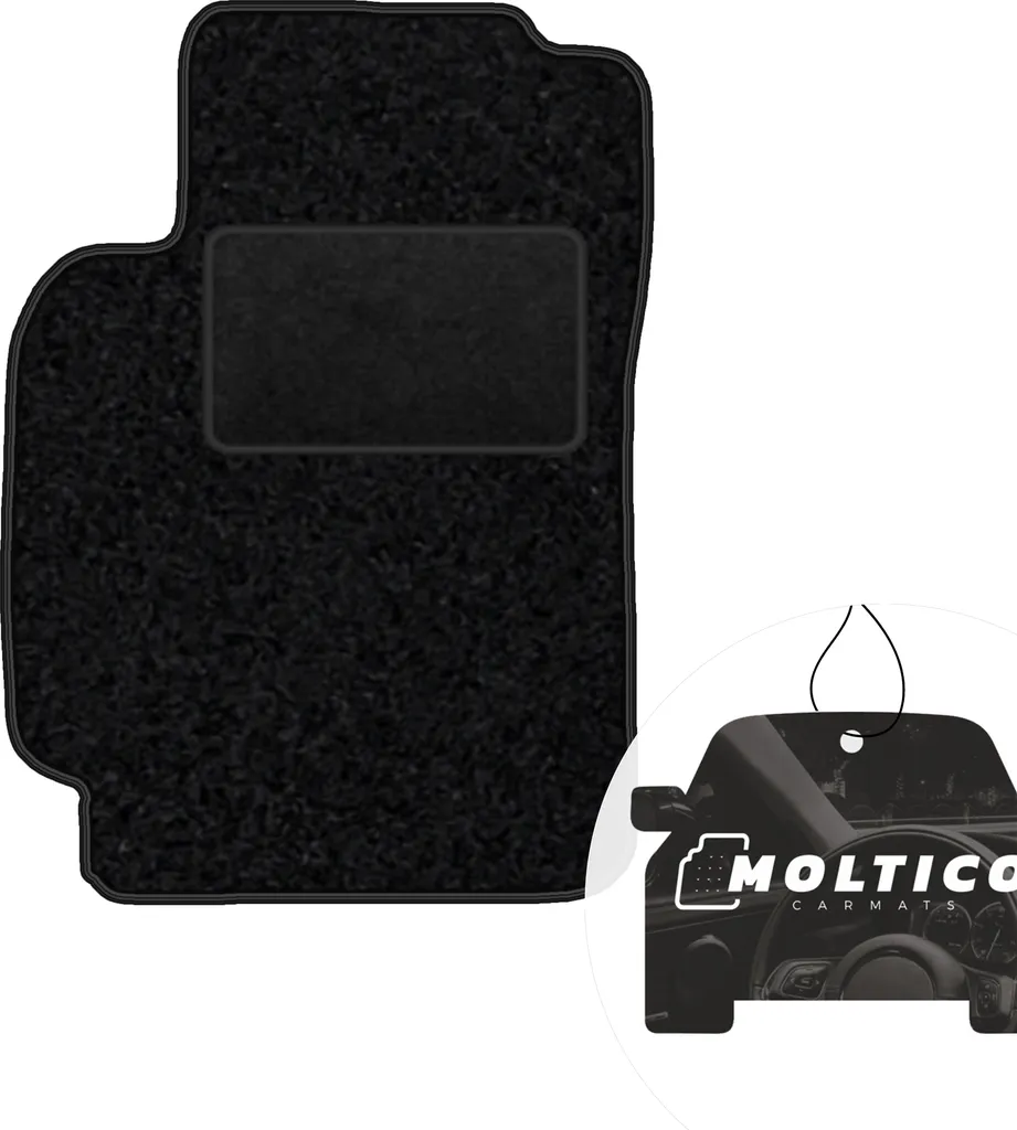 Tappetino Auto Honda HR-V 1998-2005 | Velour Nero Lato Guida moto-MOLTICO