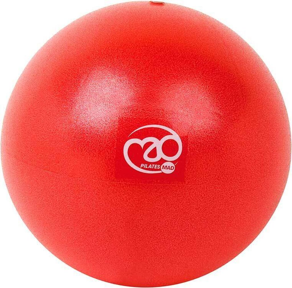 Pilates-Mad - Gymnastikball "Exer-Soft" MQ730 (22,86 cm) (Rot)