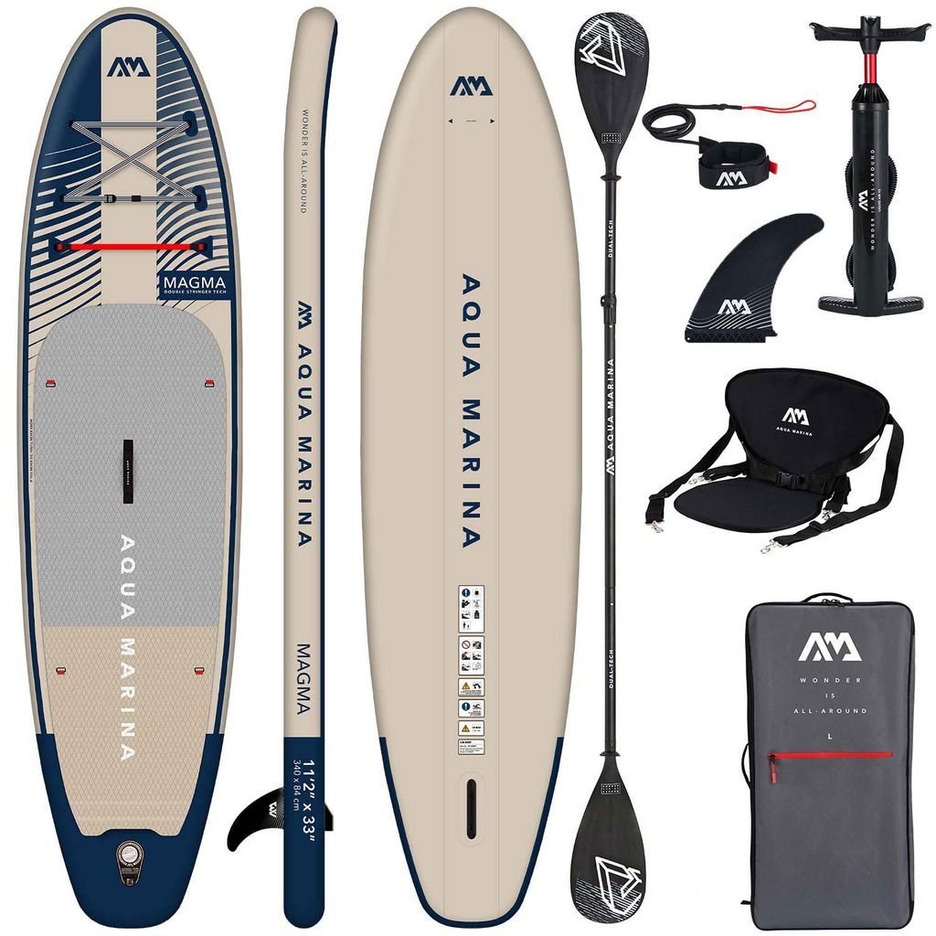 SUP Aqua Marina Magma 11'2" SUPER Combo Gonfiabile Stand Up Immagine del prodotto 