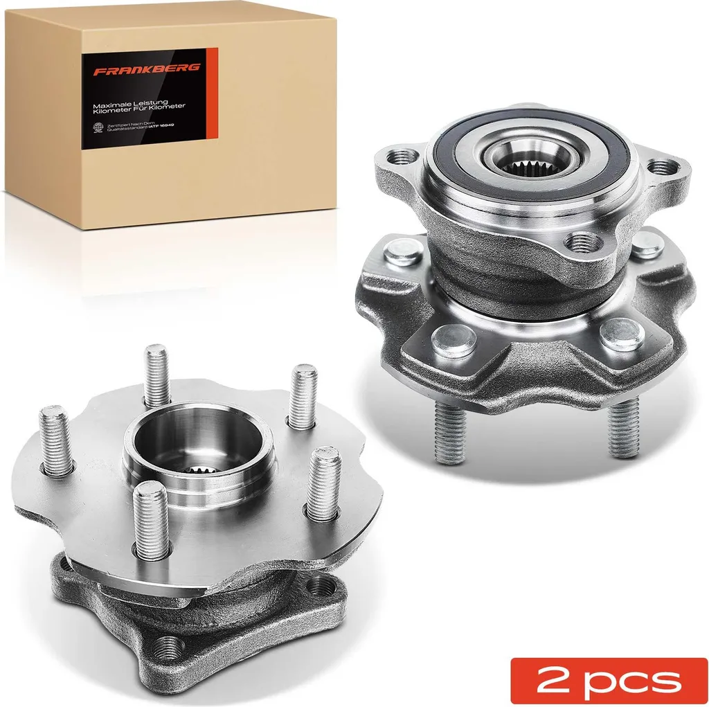 Moyeu de Roue Lexus RX 2008-2021 Roulement Arrière Complet 2 Pièces