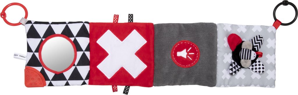 Canpol babies Kontrastreiches Plüsch-Lernbuch SENSORY TOYS Produktbild 