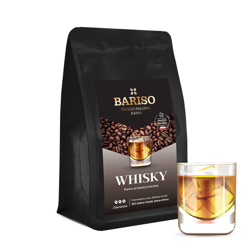 Kawa ziarnista BARISO WHISKY 200g Zdjęcie produktu 