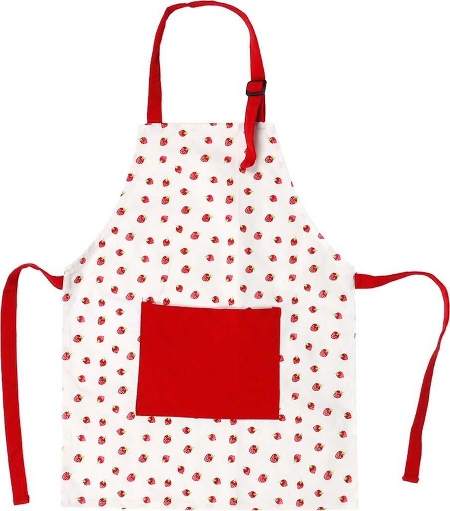 Kinder Kinder Kochen Backen Malen Schürze Köche Küche Rote Erdbeere